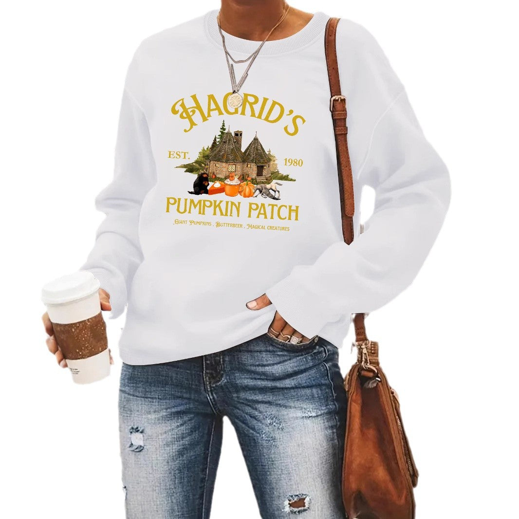 HAGRID'S print on hoodie by eprolo