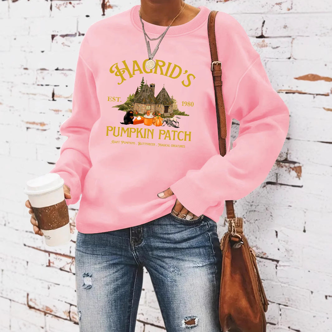HAGRID'S print on hoodie by eprolo