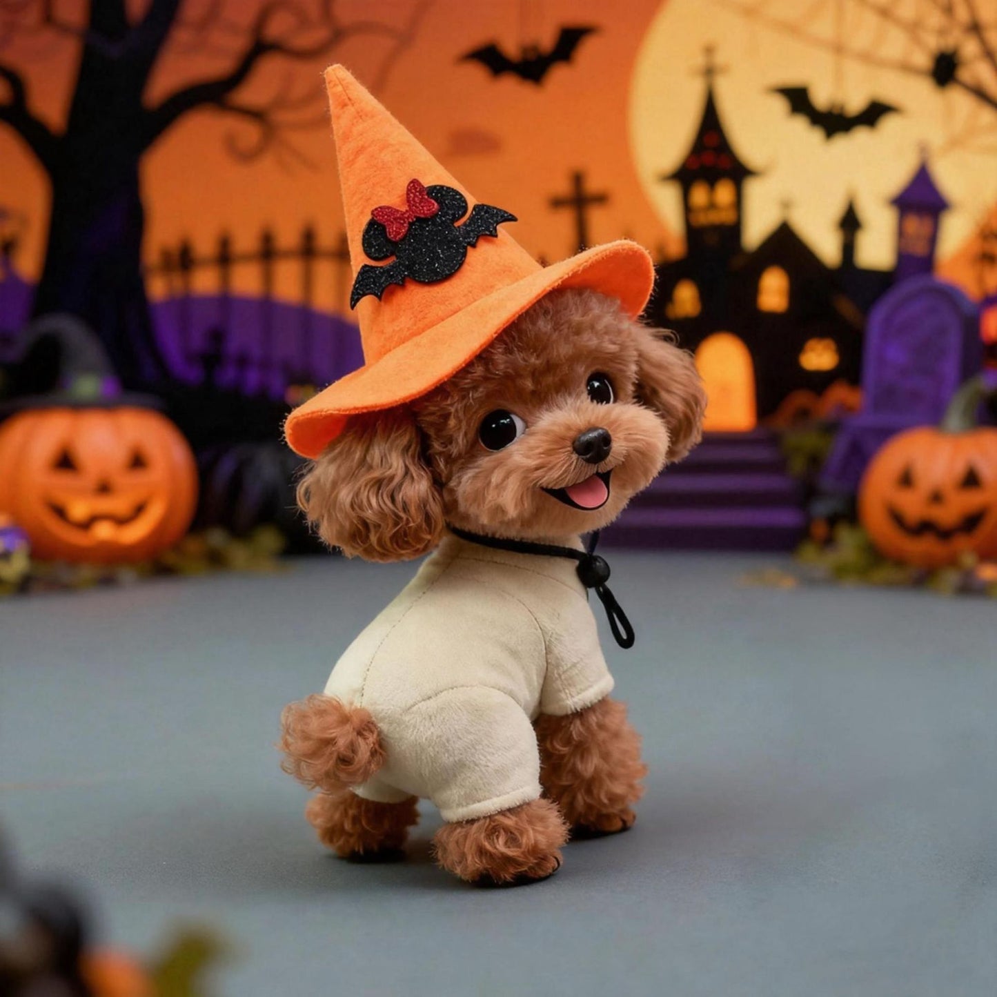 Pet Halloween Hat Creative Pumpkin Devil Spider New Stock Rabbit Pet Dog by eprolo