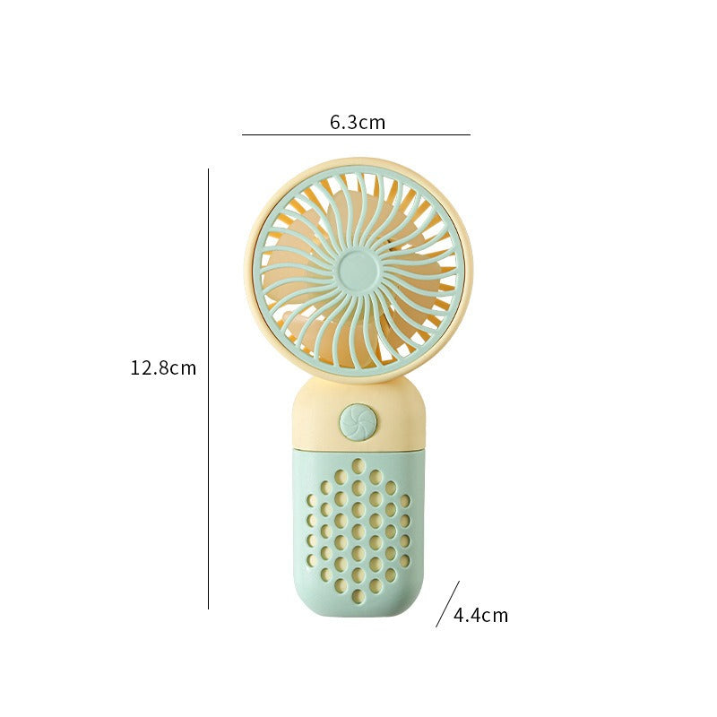 Handheld fan minimalist mini charging small fan portable outdoor student small electric fan by eprolo