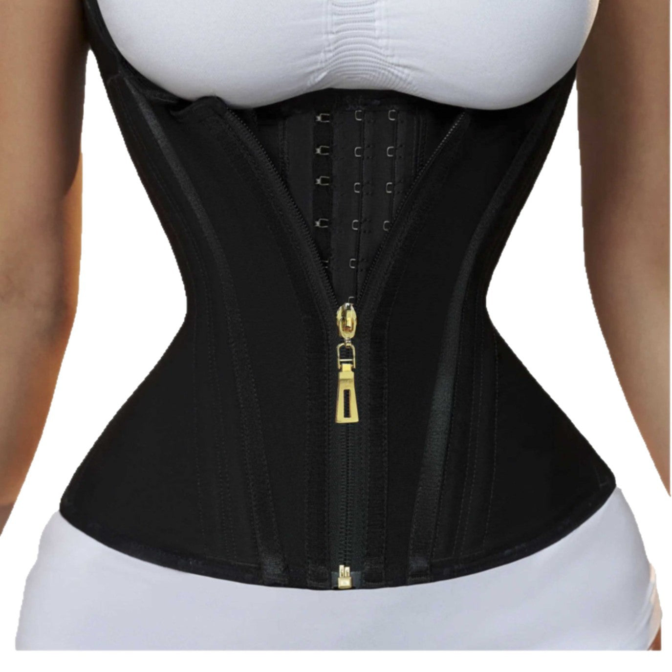 Double Layer Steel Bone Slimming Waist Training Shaping Top with Abdominal Support Latex Shapewear Vest by eprolo