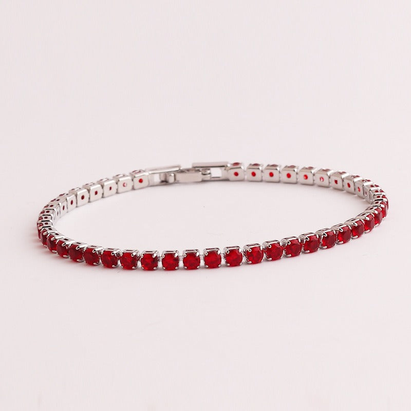 Personalized colored zircon bracelet kod