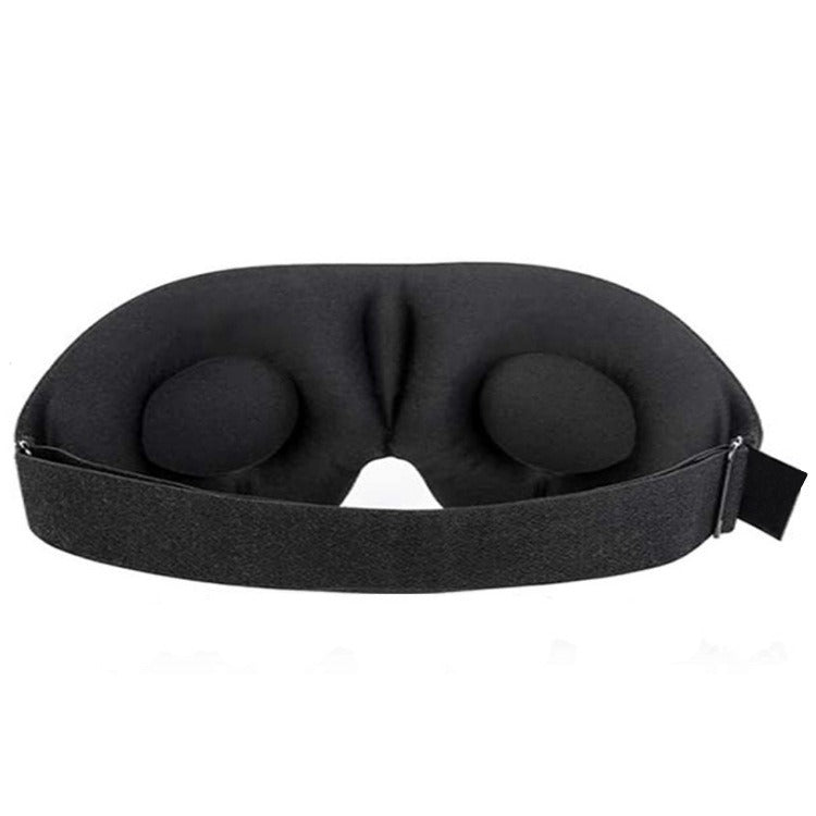 3D Three-Dimensional Sleep Eye Mask Memory Foam Black Blackout Breathable Eye Protection by eprolo