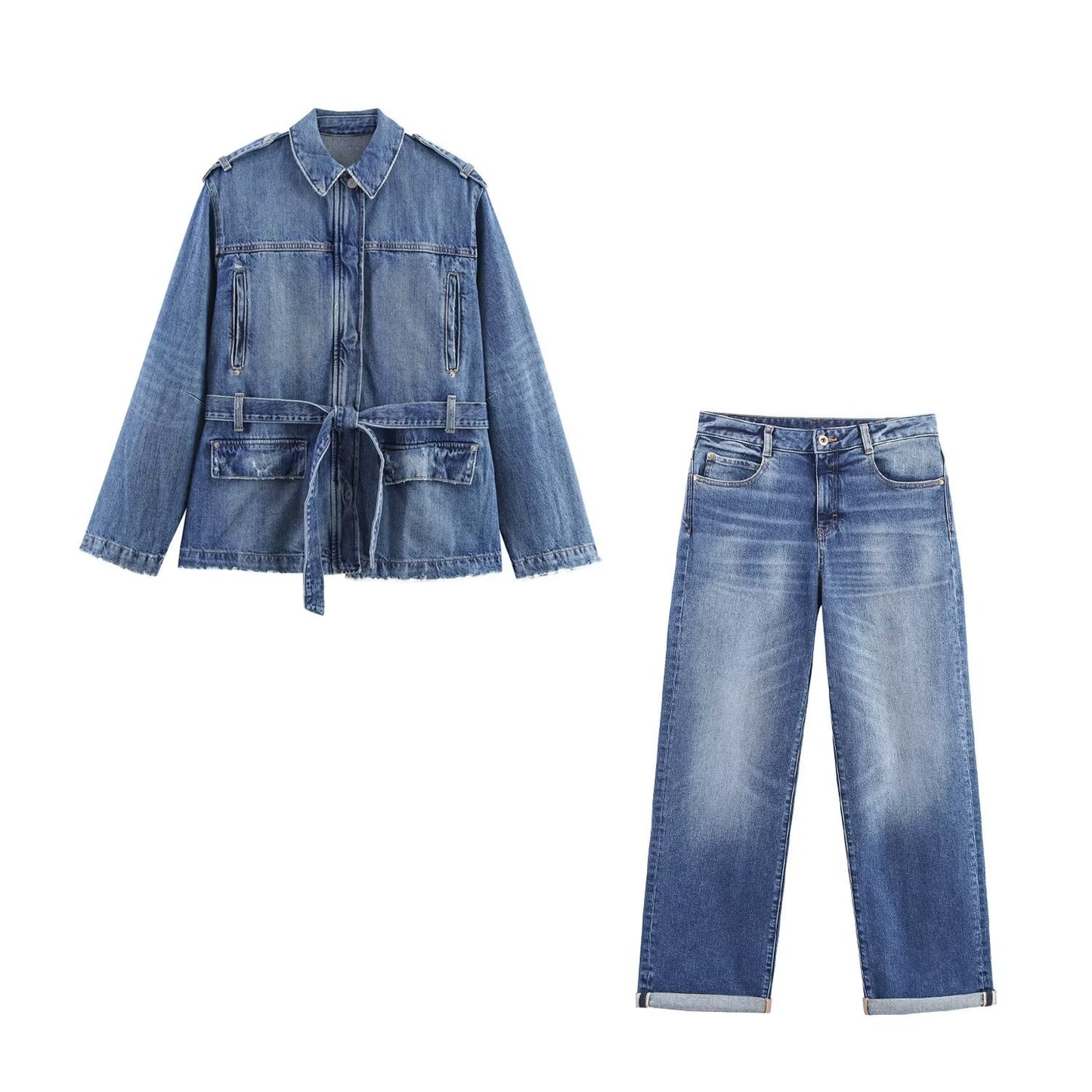 Cowboy jacket and pants set by eprolo