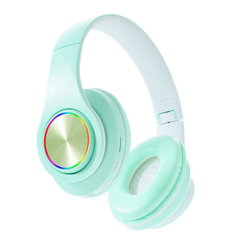 B39 Wireless Headphones Breathing Light Stable Connection Low Latency Noise Reduction Deep Bass Bluetooth by eprolo