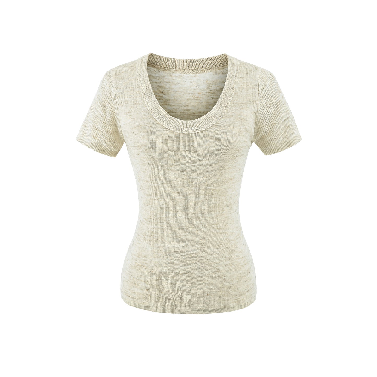 U-neck short sleeved top by eprolo