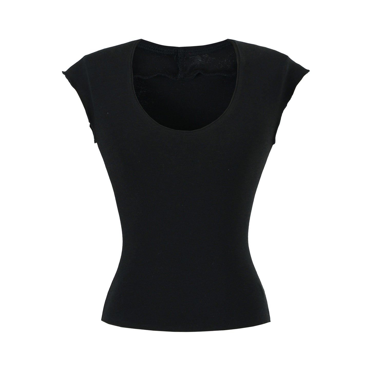 U-neck short sleeved T-shirt by eprolo