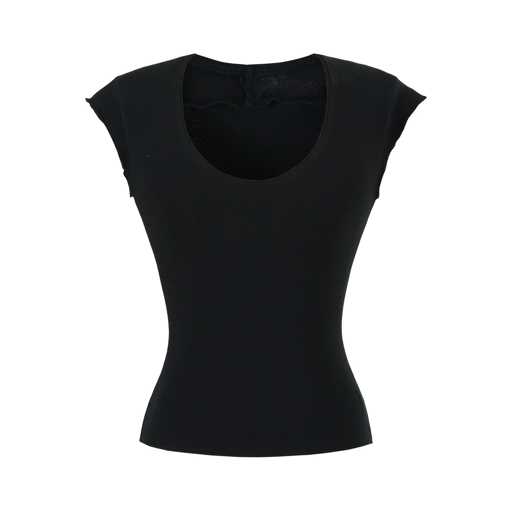U-neck short sleeved T-shirt by eprolo