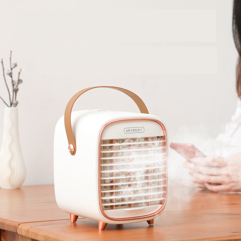 Air Cooler USB Mini Water Cooling Fan Household Small Multi-Function Air Conditioner Fan Portable Mobile Air Conditioner by eprolo