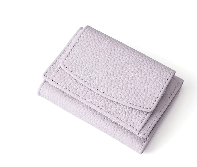 Genuine Leather Small Wallet RFID Coin Purse Money Clip by eprolo