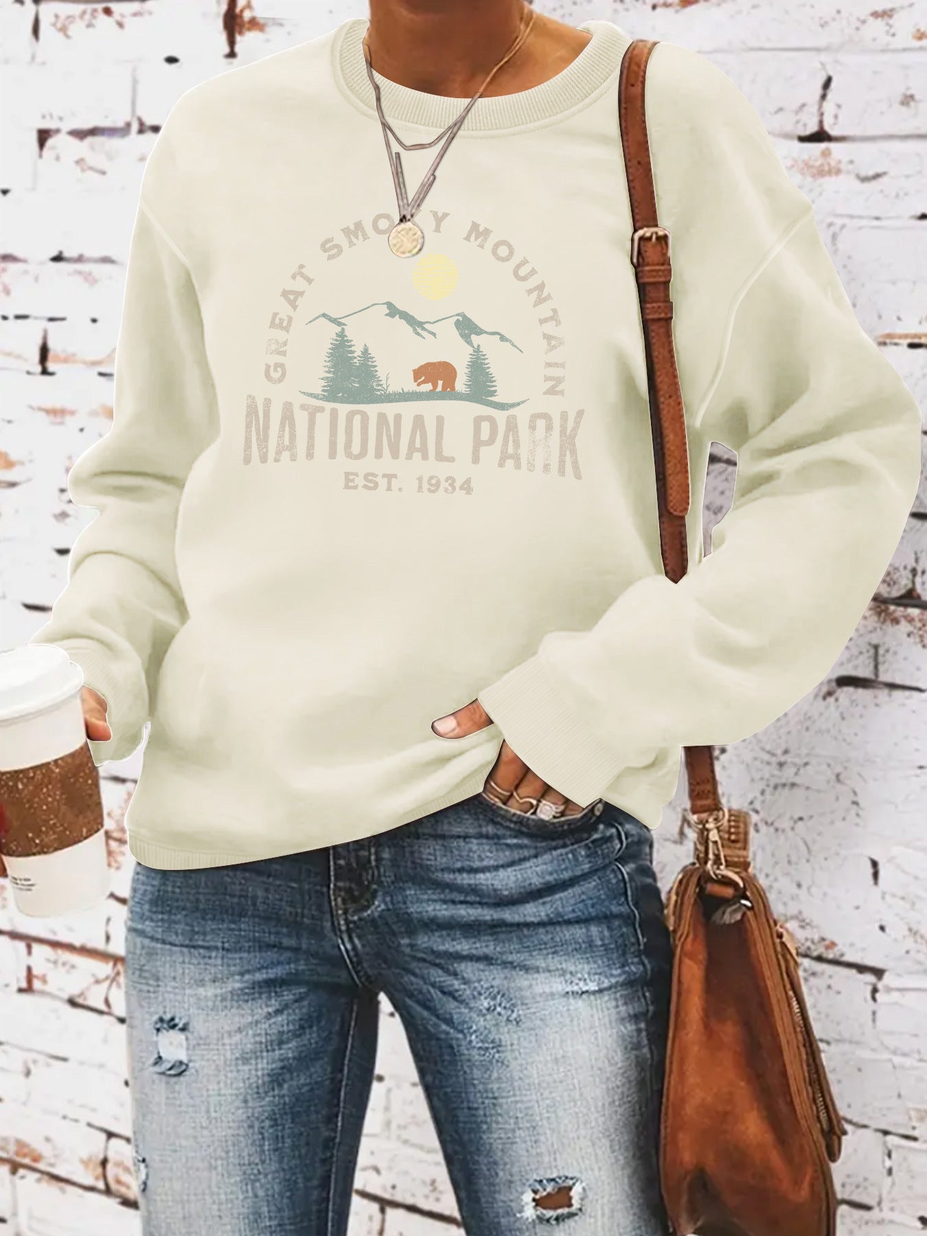 National Park printed hoodie by eprolo