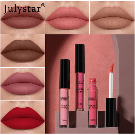 Makeup Powder Mist Matte Candy Lip Glaze Matte Long Lasting Moisturizing Liquid Lipstick