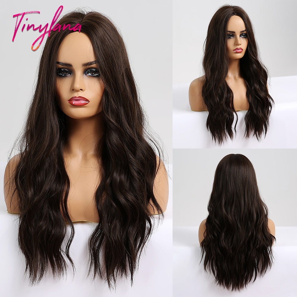 Badon marchand hair  For Women Long Hair Wigs Fake Hair