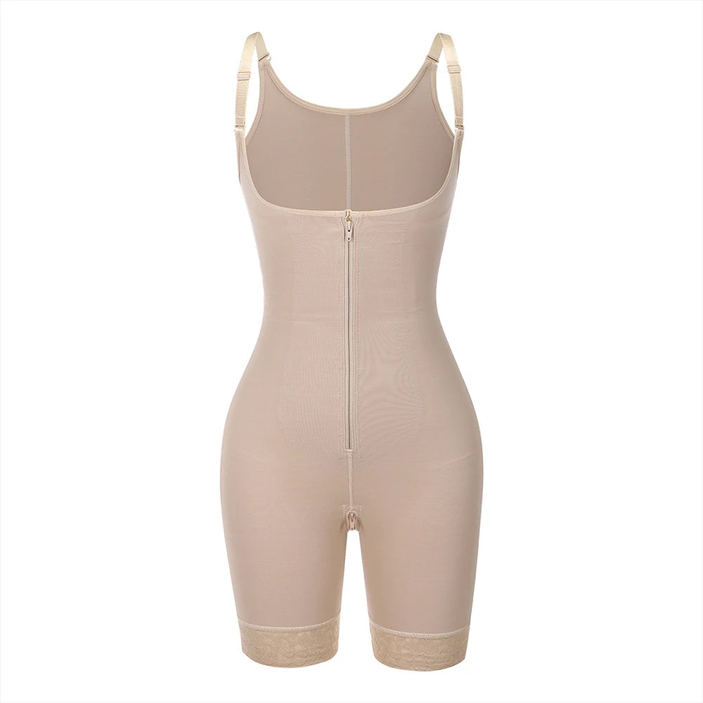Straps Full Body Shaper Tummy Slimming Postpartum Stage 3 Girdle Push Up Butt Lifter Shapewear by DERILUJA LLC