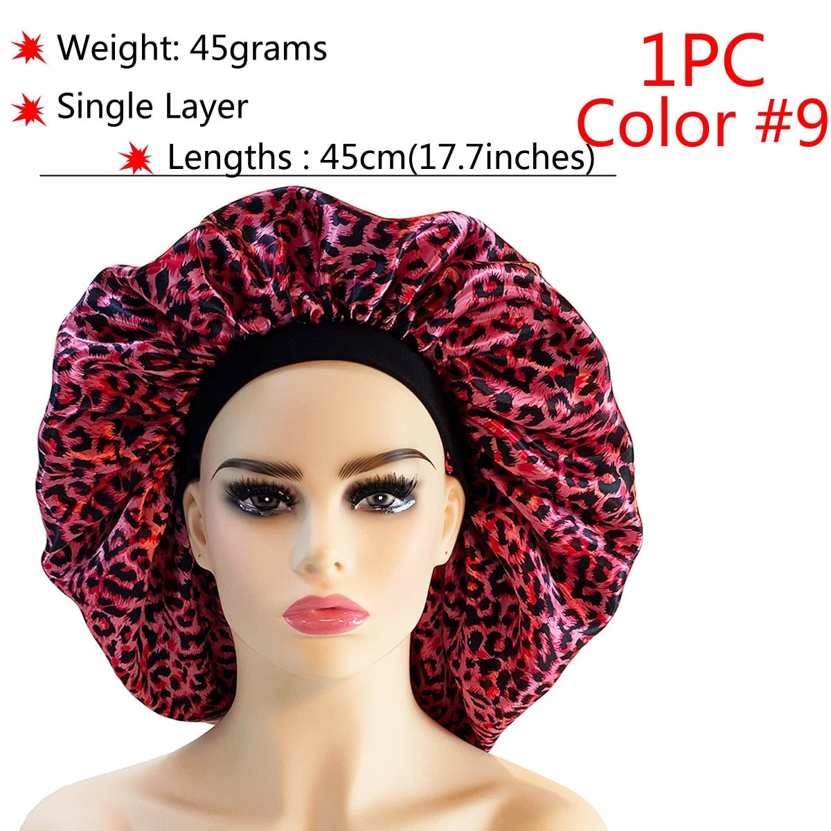 New Silk Sleeping Cap Night Hat Head Cover Bonnet Satin Cheveux Nuit For Curly Hair Care Women Beauty Maintenance Designer