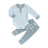 Hot Selling Drop Shipping Baby Romper Two Pieces Baby Set Wholesale New Born Baby Wear by DERILUJA LLC