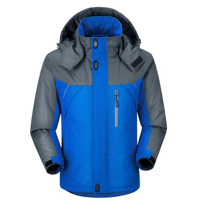 2023 Men Winter Thick Velvet Windproof Down Coat High Quality Male Waterproof Jacket cho