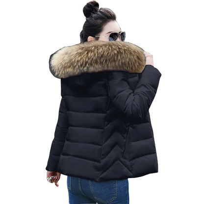 Autumn Female Jacket  Hooded Winter Coat women's Jacket RJ