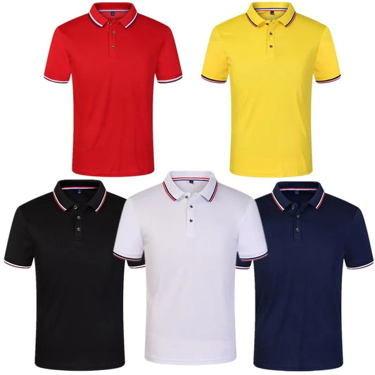 New Men's Short Sleeve Lapel