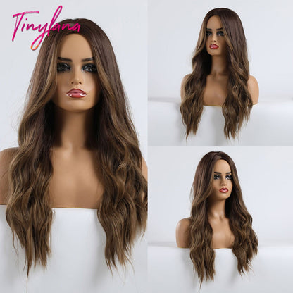 Badon marchand hair  For Women Long Hair Wigs Fake Hair