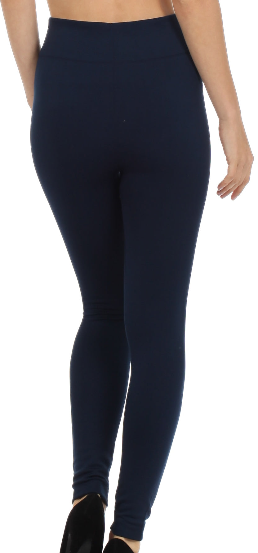 Sakkas Warm Soft Fleece Lined High Waist Leggings by Sakkas Store
