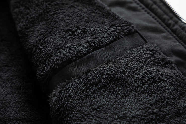Men’s Long Washed Jacket – Casual Fall & Winter Coat