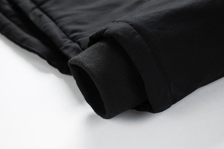 Men’s Long Washed Jacket – Casual Fall & Winter Coat