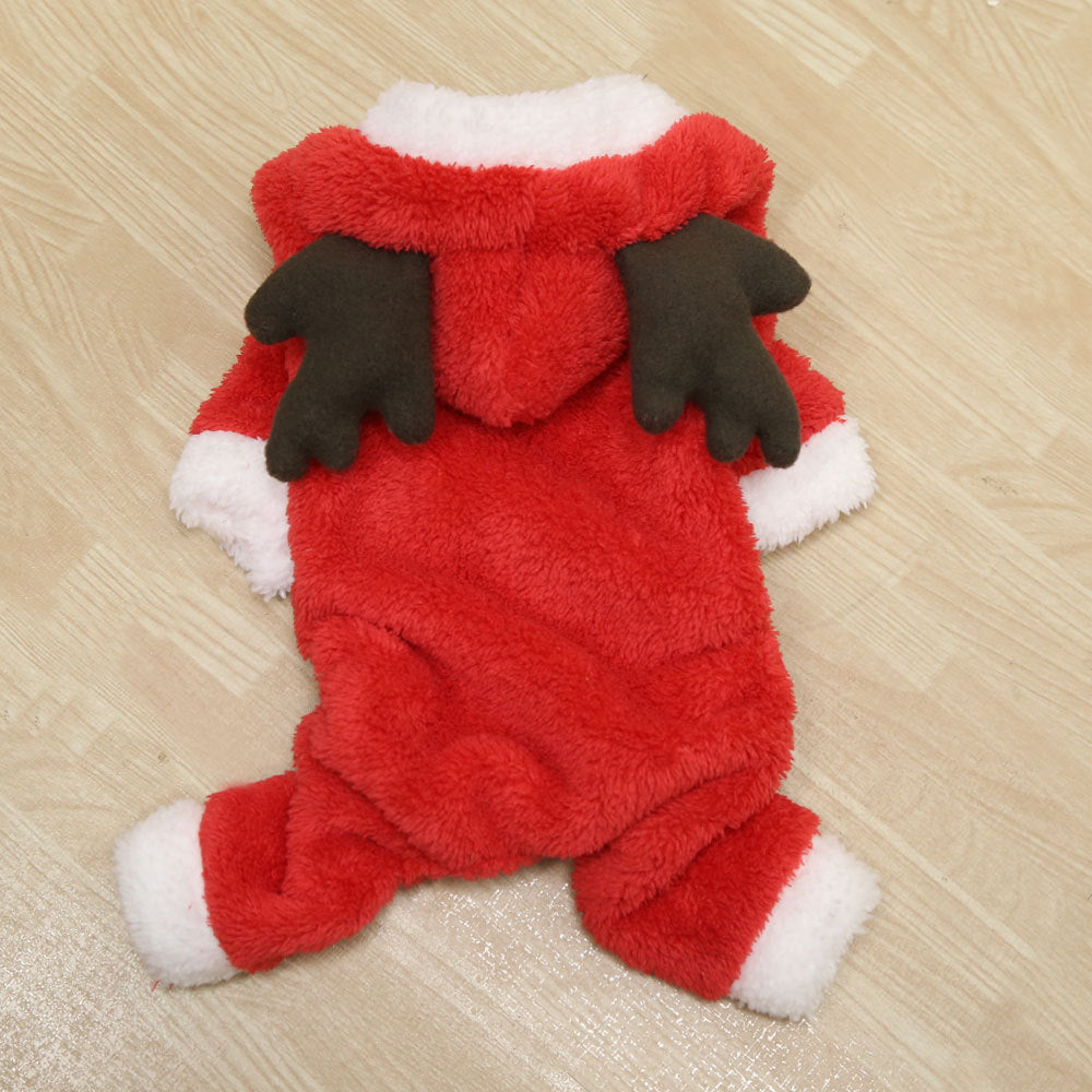 Cross-Border Pet Dog Clothes, Cat Autumn and Winter Four-Legged Cotton Coat, Cartoon Transformation Clothing, Cat Clothing, Dog Clothing Supplies by DERILUJA LLC
