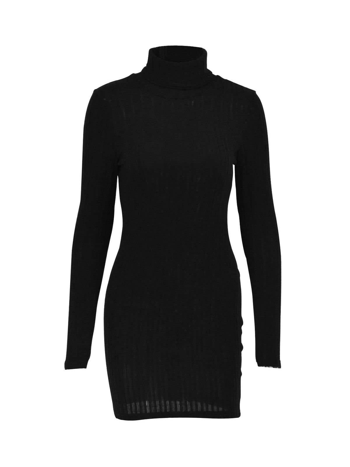Women’s long-sleeve bodycon mini dress by DERILUJA LLC