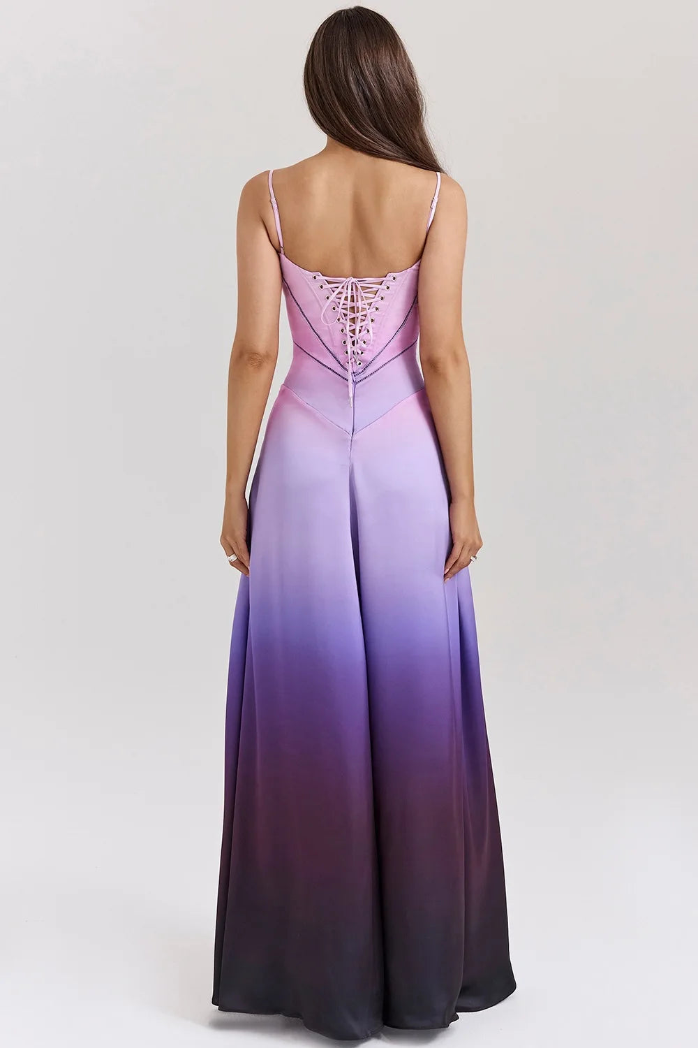 Women's new sexy slip dress slim backless dress long evening dress for women by DERILUJA LLC