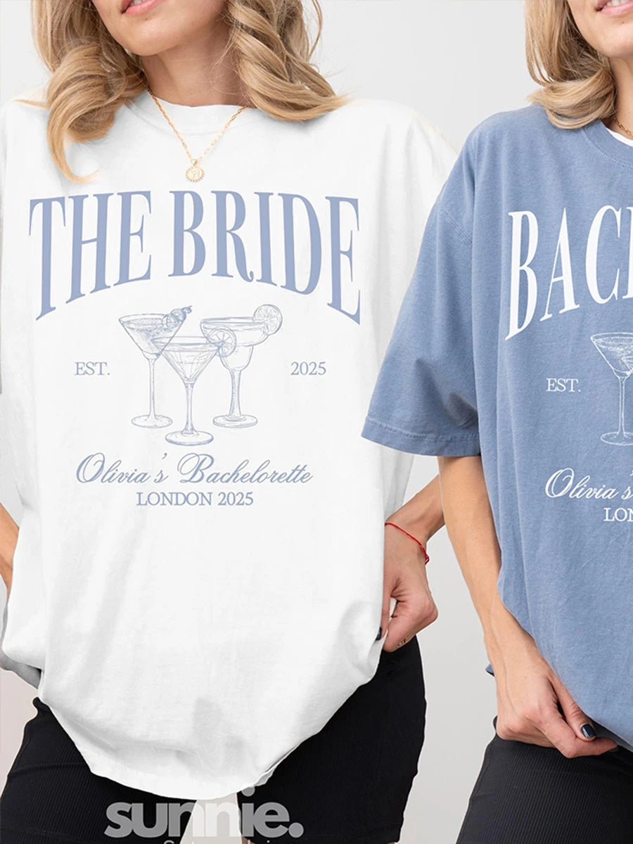 The Bach Club Hen Do T Shirt Hen Party Cocktail Shirt Bachelorette Funny Comfort Shirts Cotton Y2K Top Daily Trendy Streetwear 2026 by DERILUJA LLC