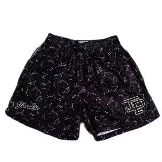 Mens Clothing IP Trend Casual Shorts Summer Fitness Sports Mesh Breathable Quick Dry Short Pants Man Beach Basketball Sweatpants by DERILUJA LLC