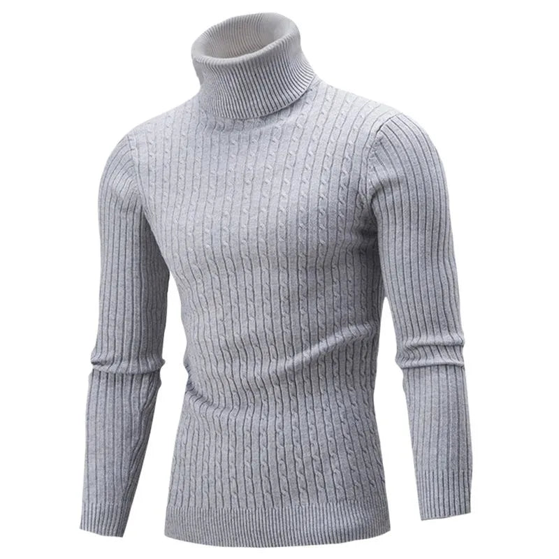 Autumn Winter Men's Turtleneck Sweater cho