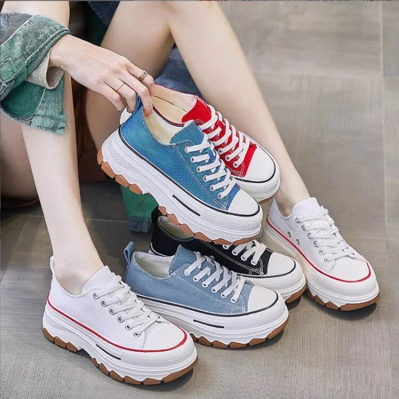 2024 Classic canvas shoes for women spring and summer new fashion shoes Women Sneakers kd