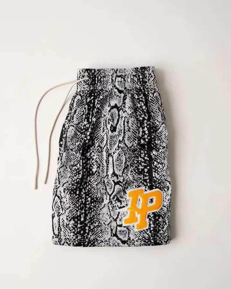Mens Clothing IP Trend Casual Shorts Summer Fitness Sports Mesh Breathable Quick Dry Short Pants Man Beach Basketball Sweatpants by DERILUJA LLC