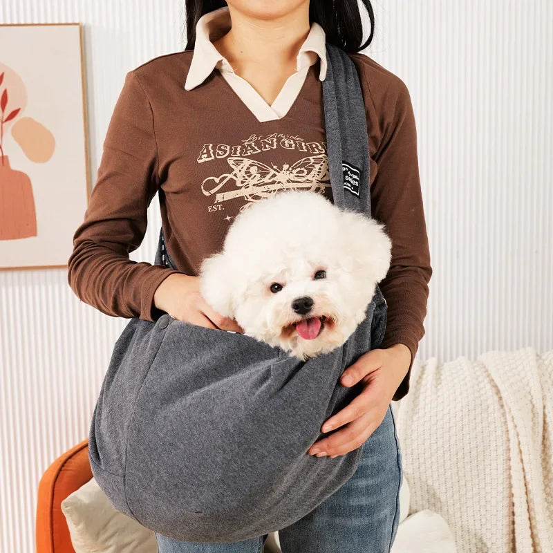 Comfortable Dog Bag Pet Crossbody Shoulder Bag Outdoor Travel Portable Cat Puppy Sling Carrier Bag Pet Carrying Supplies2025new