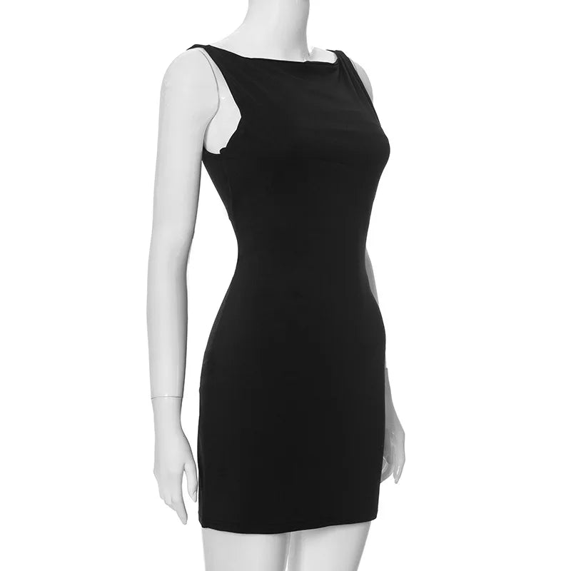 Summer Casual Fashion Mini Elegant Women Club Party Evening Dress 2026 by DERILUJA LLC