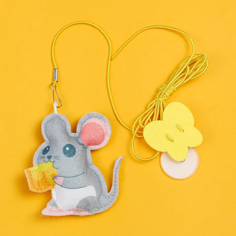 Cat Hanging Toy Elastic Adjustable Rope with Bell Interactive Kitten Toy Dragonfly Shape Swing Hanging Door Teasing Cat Toys by DERILUJA LLC