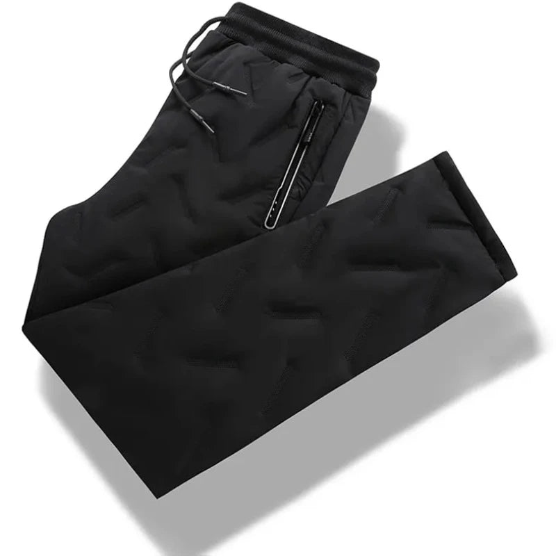 Sweatwear Winter Warm Lambswool Thicken Sweatpants Men Outdoors Casual Windproof Jogging Pants Brand High Quality Trousers Men by Badon Shop LLC