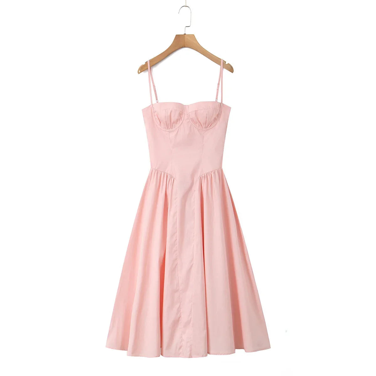 Dress Women Low Waist A-line Midi Holiday Summer Dresses Party Robe 2026 Vestido by DERILUJA LLC