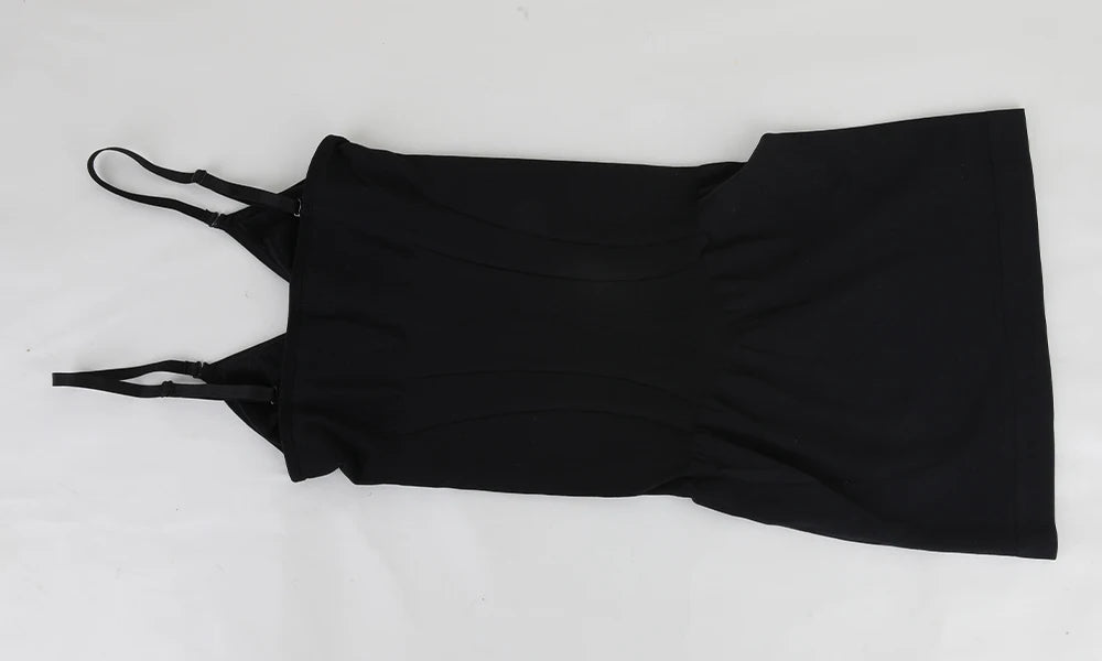 Suspender Dress Shaper Women New Slim Fit Dress Tummy Control Full Slips Breathable Body Shaper Slim S-3XL Plus Size by DERILUJA LLC