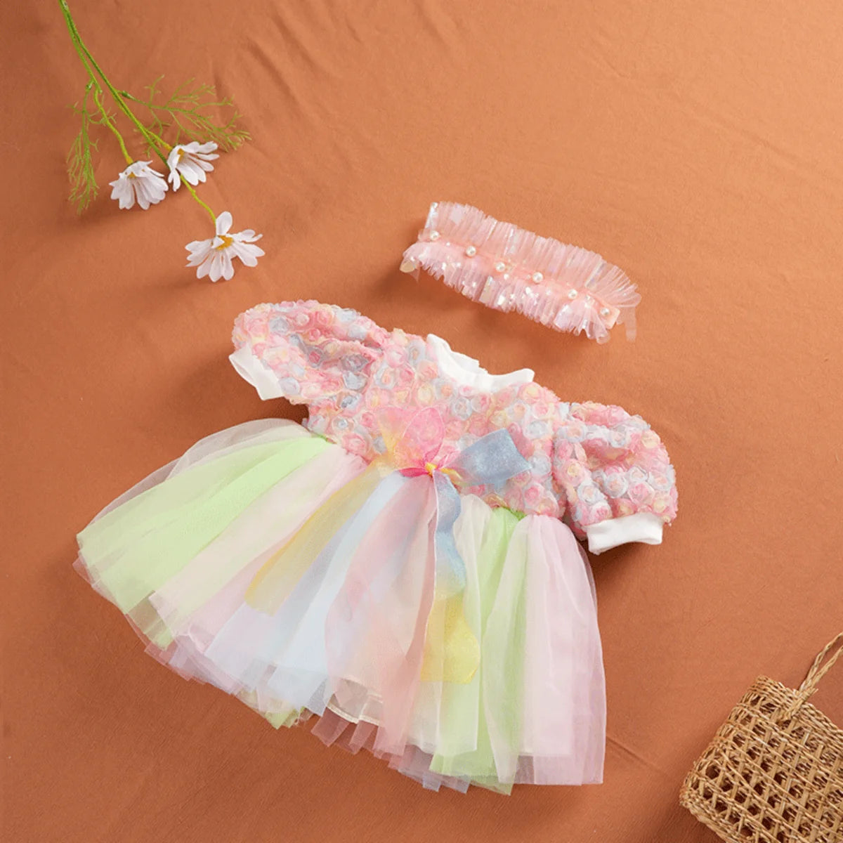Doll Clothes Reborn Baby Dolls Clothes Dress For 55cm Reborn Doll DIY Handmade Princess Dress Dolls Accessories Kid Toy Gifts by DERILUJA LLC