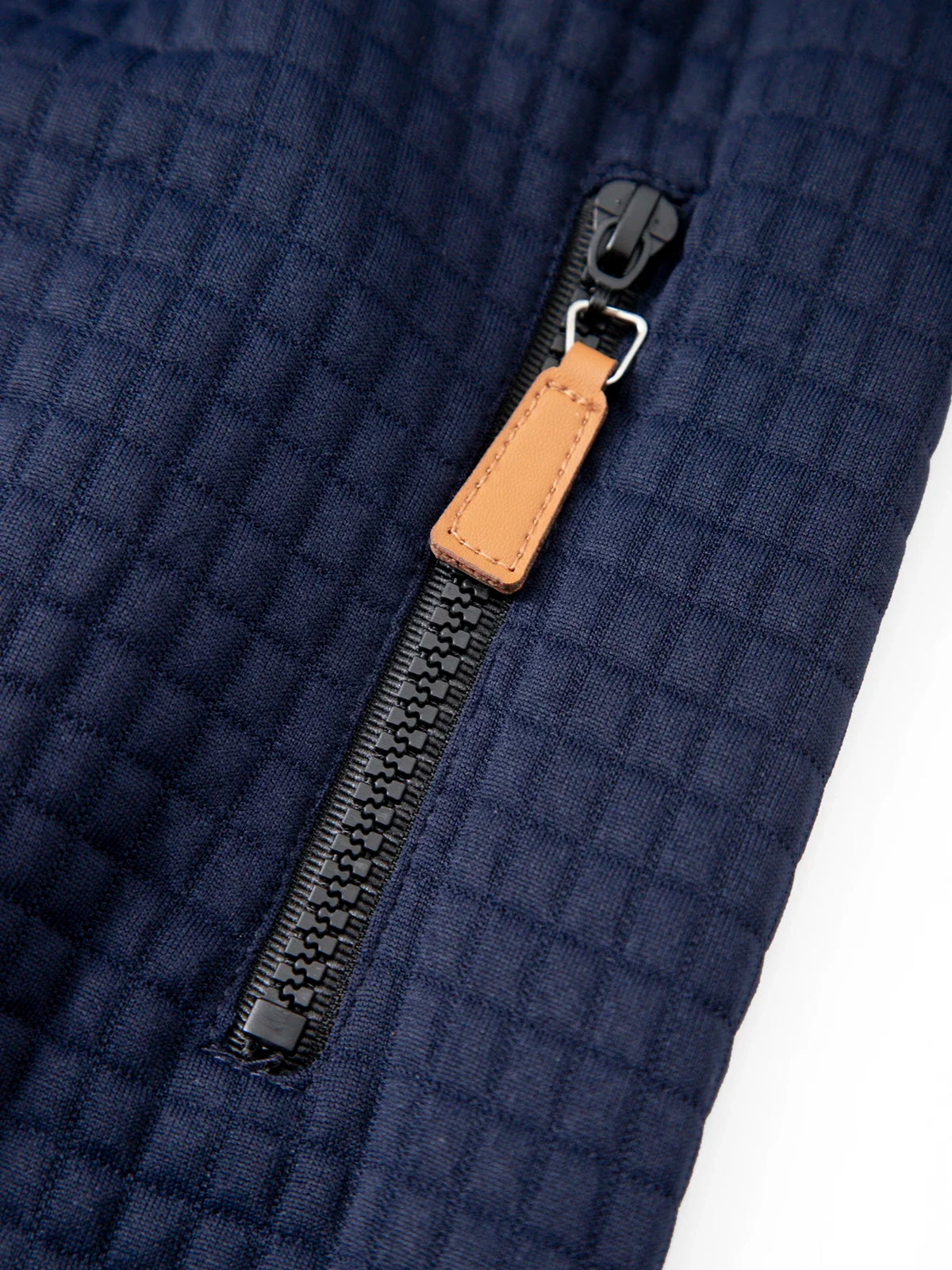 Men’s Textured Waffle Hoodie – Casual Fall Pullover