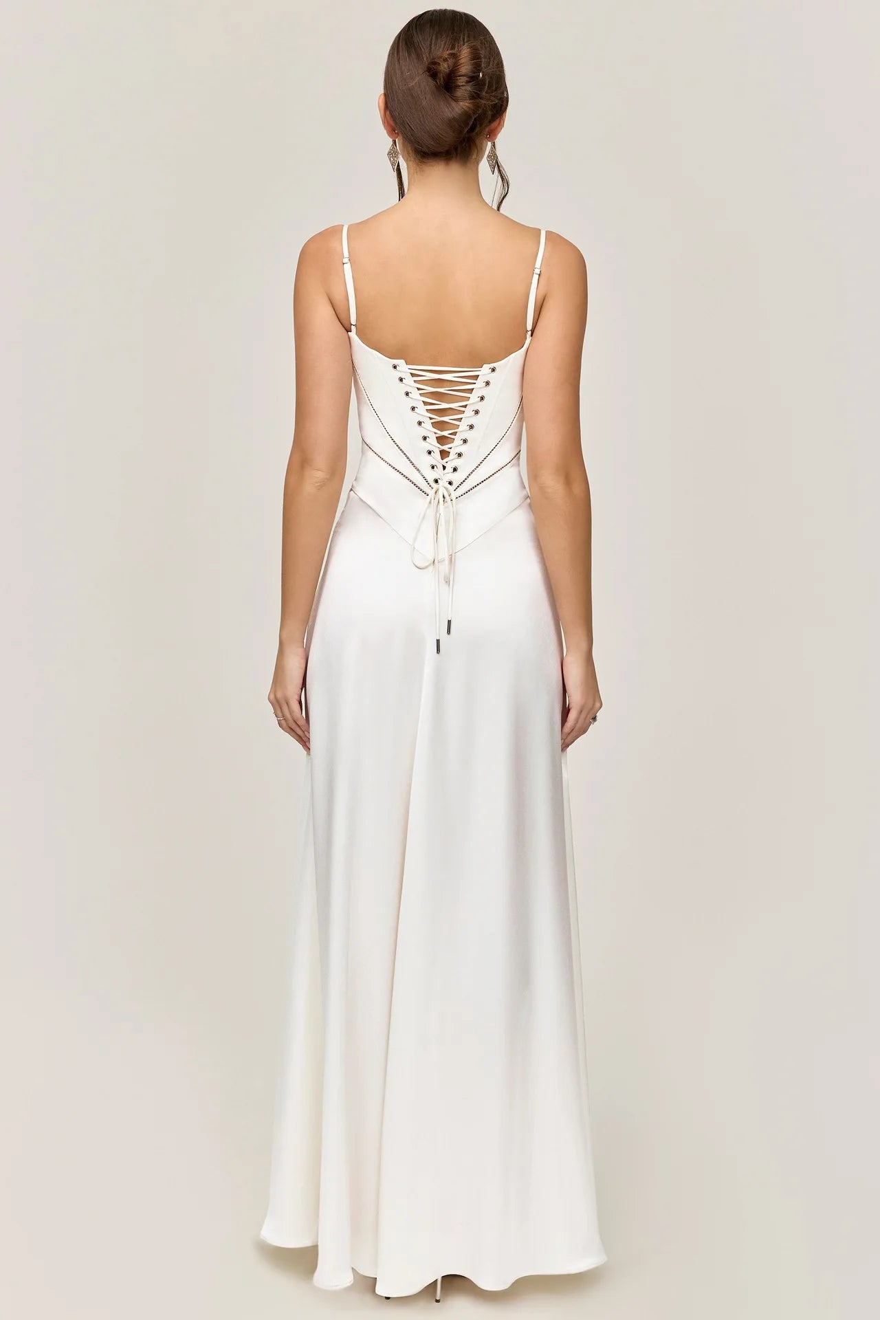 Women's new sexy slip dress slim backless dress long evening dress for women by DERILUJA LLC