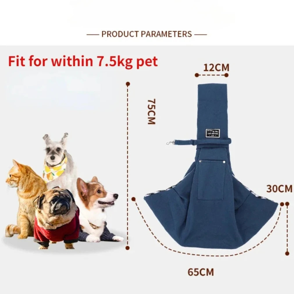 Comfortable Dog Bag Pet Crossbody Shoulder Bag Outdoor Travel Portable Cat Puppy Sling Carrier Bag Pet Carrying Supplies2025new by Badon Shop LLC