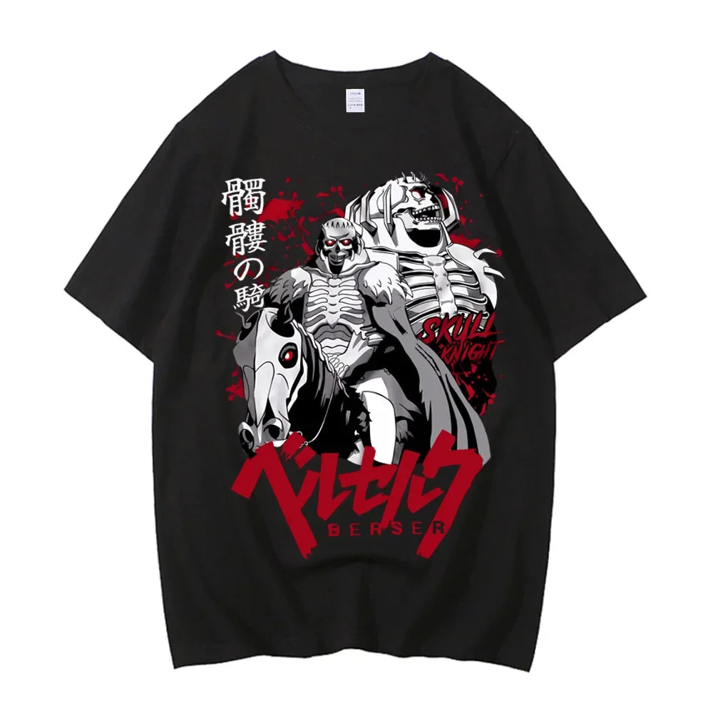 Anime Berserk T-shirt Summer Women's Short Sleeve T-shirt Printed Top 2026 Trendy T-shirt Fan Clothing Graphic T Shirts Y2K Tops by DERILUJA LLC