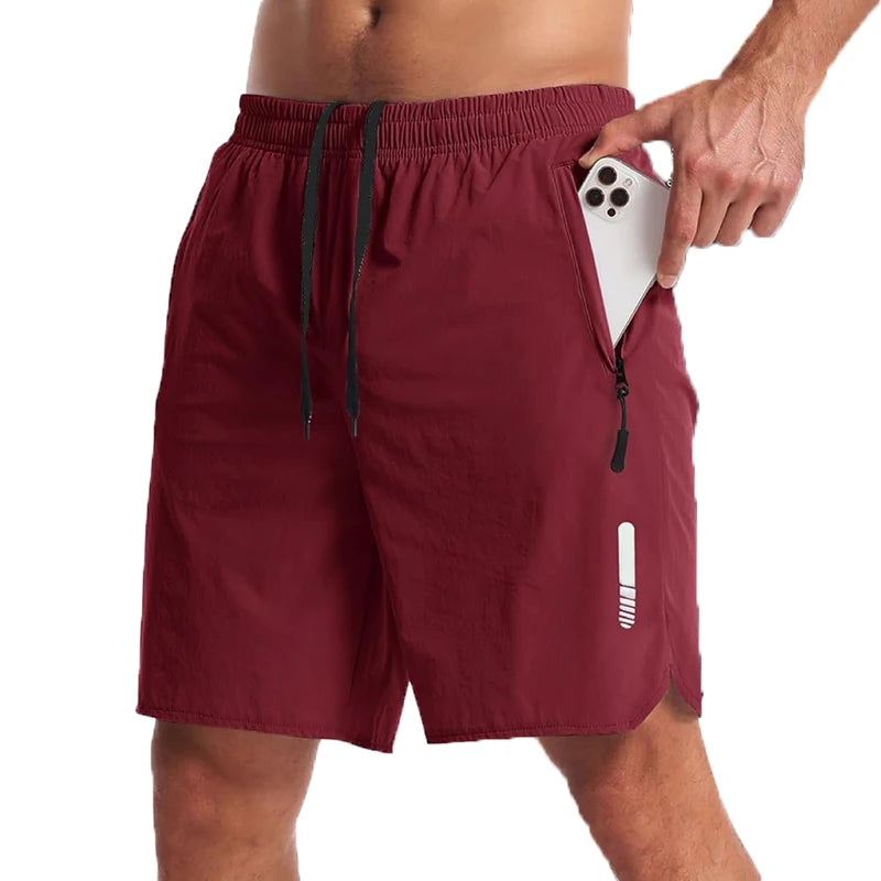 Men's Sport Shorts Sportswear Summer Running Shorts Beach Bottoms Gym Fitness Tracksuit Jogging Training Short Pants Men Shorts by DERILUJA LLC
