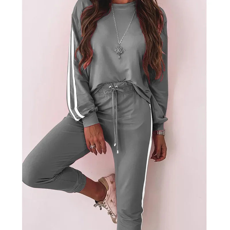 Women's Fashion Loose-Fit Long Sleeve Casual jaderilu