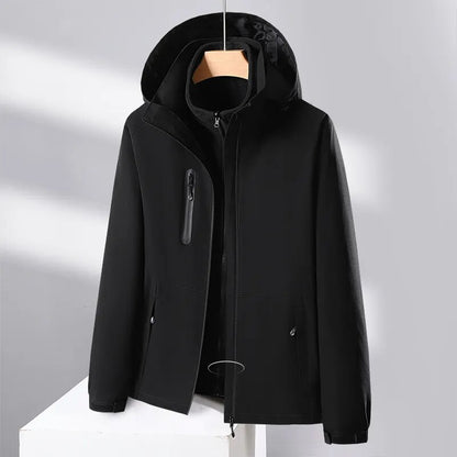 Winter Three-in-one Jacket with Electric Heating and Removable Sports Jacket To Prevent Cold and Rain Heated and Warm women's Jacket