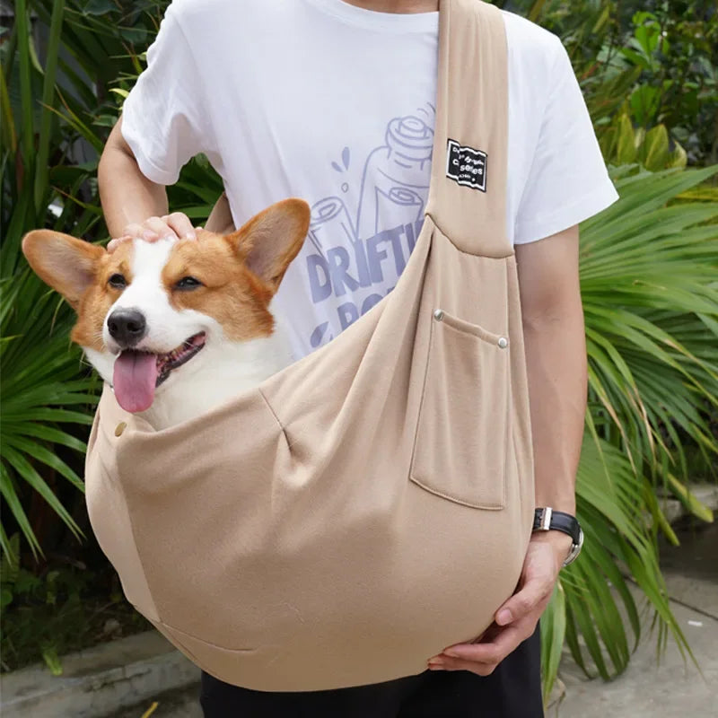 Comfortable Dog Bag Pet Crossbody Shoulder Bag Outdoor Travel Portable Cat Puppy Sling Carrier Bag Pet Carrying Supplies2025new by Badon Shop LLC